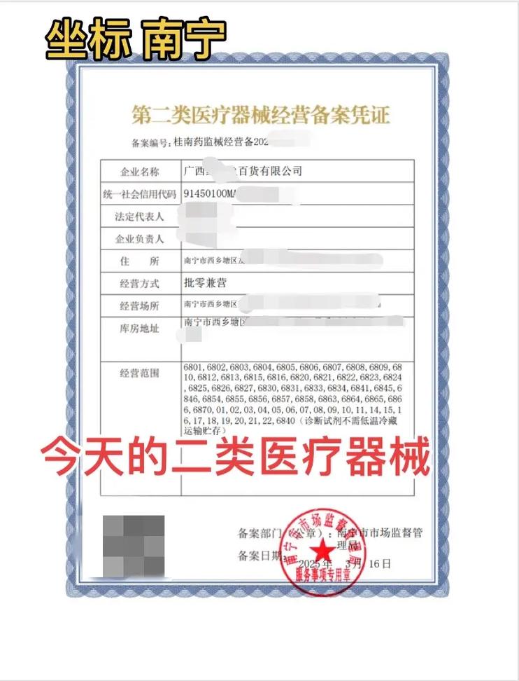 南宁新规下的二类医疗器械经营备案与财税管理指南